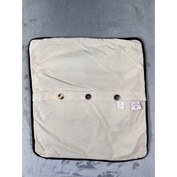 Catstudio Sonoma County Original Hand Embroidered Decorative Pillow 2012 USA 2 - Picture 9 of 16